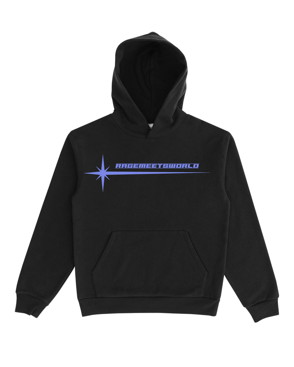 Black Shooting Star Hoodie